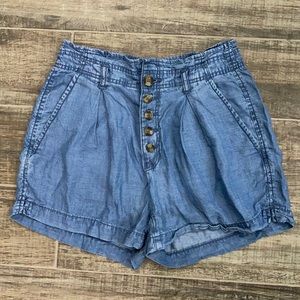 AE paper bag shorts